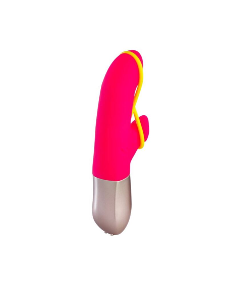 FUN FACTORY Amorino: MiniVibrador Recargable con Estimulador de Clítoris y Banda Tensa - Innovador y Sexy