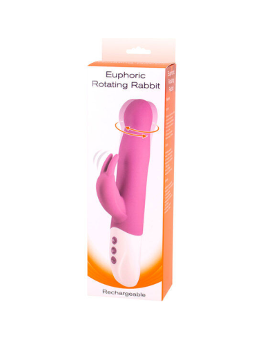 SEVEN CREATIONS - EUPHORIC Vibrador Conejito Rotación | SexPlace.MX