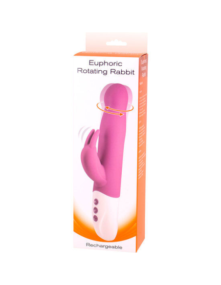 SEVEN CREATIONS - EUPHORIC Vibrador Conejito Rotación | SexPlace.MX