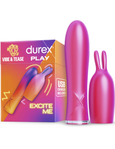 DUREX - TOY VIBE & TEASE Bala Vibradora y Conejito | SexPlace.MX