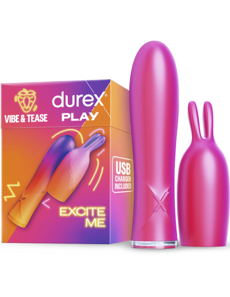 DUREX - TOY VIBE & TEASE Bala Vibradora y Conejito | SexPlace.MX