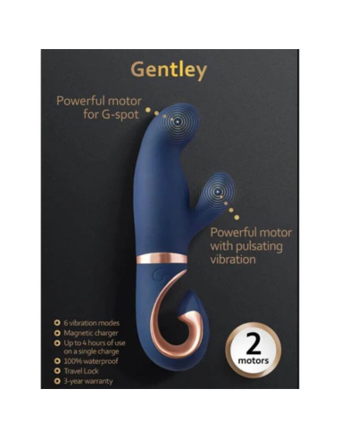 G-VIBE - GENTLEY G-SPOT VIBE Azul Caribe | SexPlace.MX