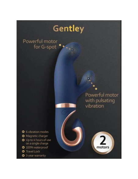 G-VIBE - GENTLEY G-SPOT VIBE Azul Caribe | SexPlace.MX