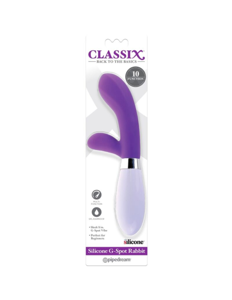 CLASSIX - Vibrador Conejito Punto G Morado | SexPlace.MX