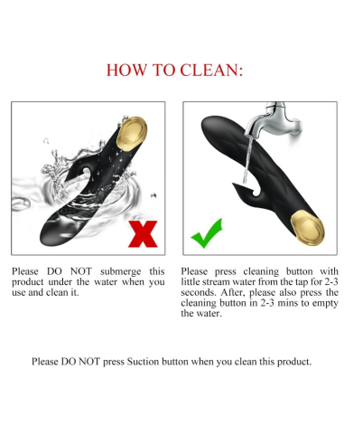 PRETTY LOVE - Vibrador de Lujo Bañado en Oro | SexPlace.MX