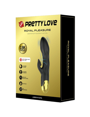 PRETTY LOVE - Vibrador de Lujo Bañado en Oro | SexPlace.MX