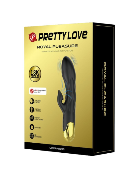 PRETTY LOVE - Vibrador de Lujo Bañado en Oro | SexPlace.MX