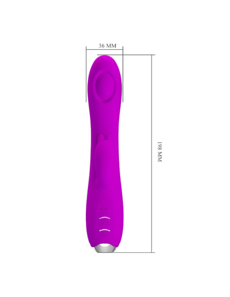 PRETTY LOVE - REGINA Vibrador Succionador Morado | SexPlace.MX