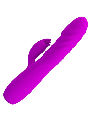 PRETTY LOVE - MELANIE Vibrador Conejo Recargable Morado | SexPlace.MX