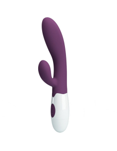 PRETTY LOVE - ALVIS Vibrador Conejito Y Punto G Morado | SexPlace.MX