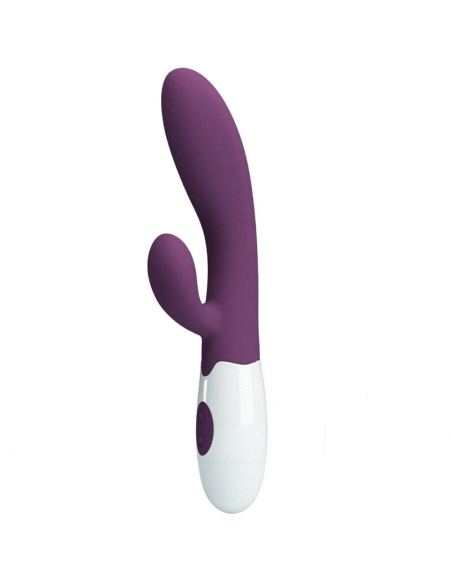 PRETTY LOVE - ALVIS Vibrador Conejito Y Punto G Morado | SexPlace.MX