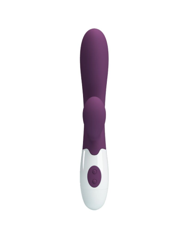 PRETTY LOVE - ALVIS Vibrador Conejito Y Punto G Morado | SexPlace.MX