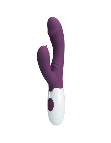 PRETTY LOVE - ANDRE Vibrador Conejito Y Punto G Morado | SexPlace.MX