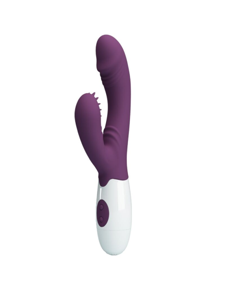 PRETTY LOVE - ANDRE Vibrador Conejito Y Punto G Morado | SexPlace.MX