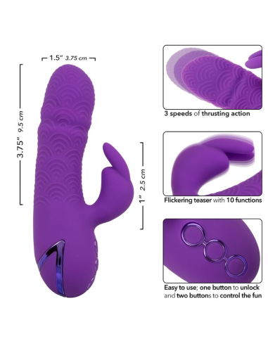 CALEXOTICS - MANHATTAN BEACH MARVEL Vibrador Rabbit | SexPlace.MX