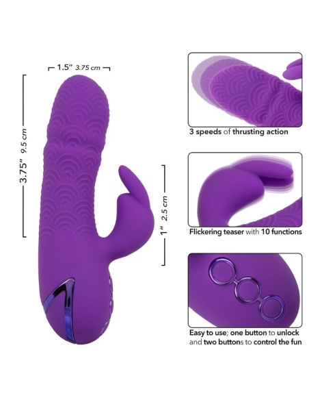 CALEXOTICS - MANHATTAN BEACH MARVEL Vibrador Rabbit | SexPlace.MX