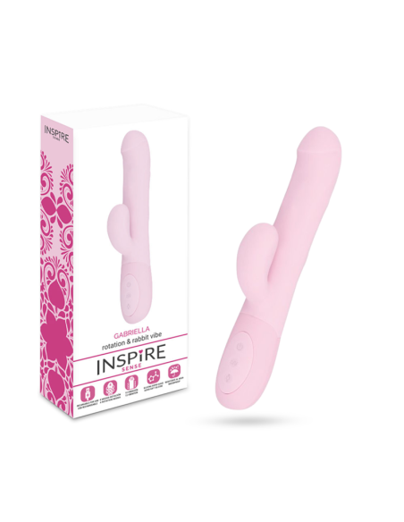 INSPIRE SENSE - GABRIELLA Vibrador Rosa | SexPlace.MX