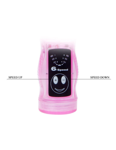 Baile - Vibrador Flexible con Estimulador Anal | Motor Múltiples Modos