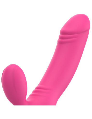 OHMAMA - BIX Vibrador Doble Estimulación Rosa | SexPlace.MX