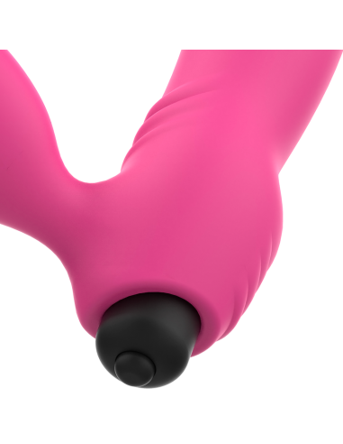 OHMAMA - BIX Vibrador Doble Estimulación Rosa | SexPlace.MX