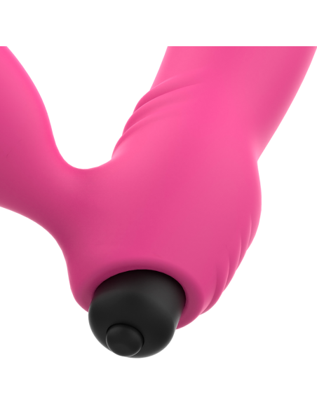 OHMAMA - BIX Vibrador Doble Estimulación Rosa | SexPlace.MX
