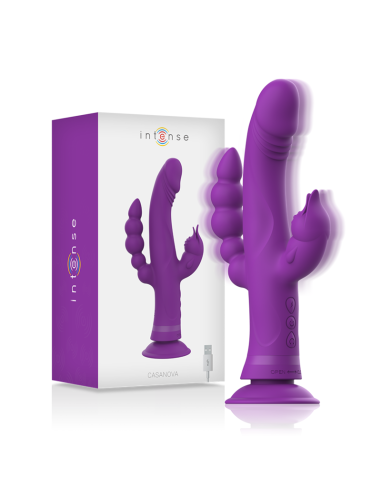 INTENSE - CASANOVA Vibrador Conejito Triple Motor | SexPlace.MX