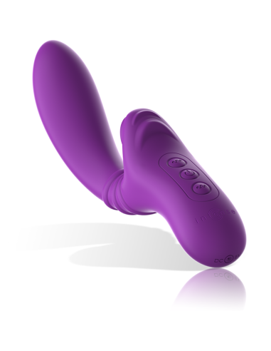 INTENSE - HARRY Vibrador Flexible Con Lengua Morado | SexPlace.MX