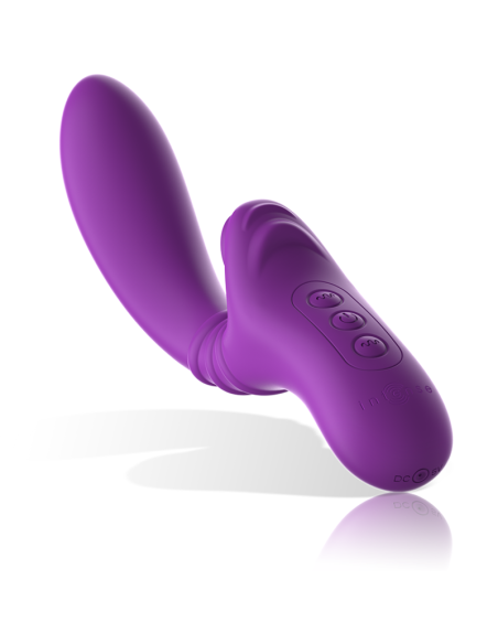 INTENSE - HARRY Vibrador Flexible Con Lengua Morado | SexPlace.MX