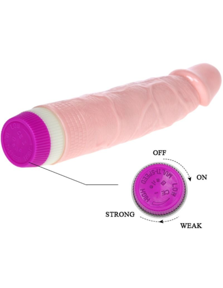 Vibrador Realístico Principiantes 21.5 cm | Motor Multivelocidad