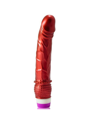 Baile - Vibrador Rojo Realista 23 cm | Tacto Suave y Potente Vibración