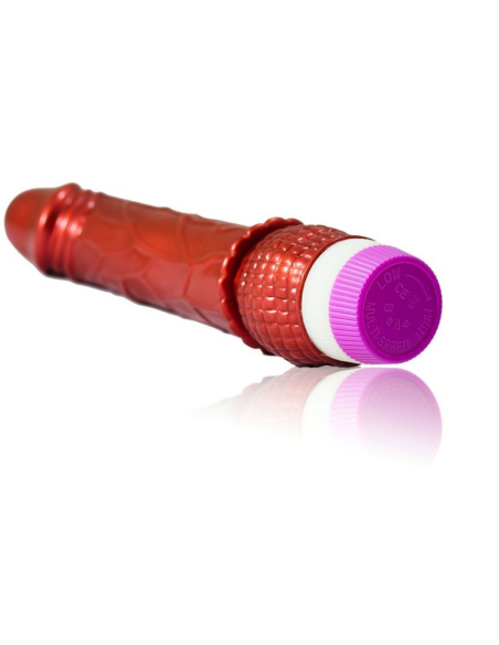 Baile - Vibrador Rojo Realista 23 cm | Tacto Suave y Potente Vibración