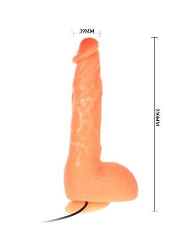 BAILE - Dildo Vibrante Realista con Ventosa y Control Remoto