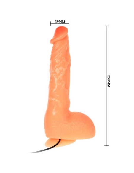BAILE - Dildo Vibrante Realista con Ventosa y Control Remoto