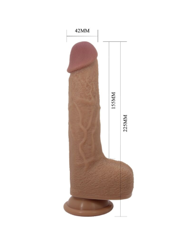 PRETTY LOVE - TOMMY Dildo Realista Vibrador 22.5 Cm | SexPlace.MX