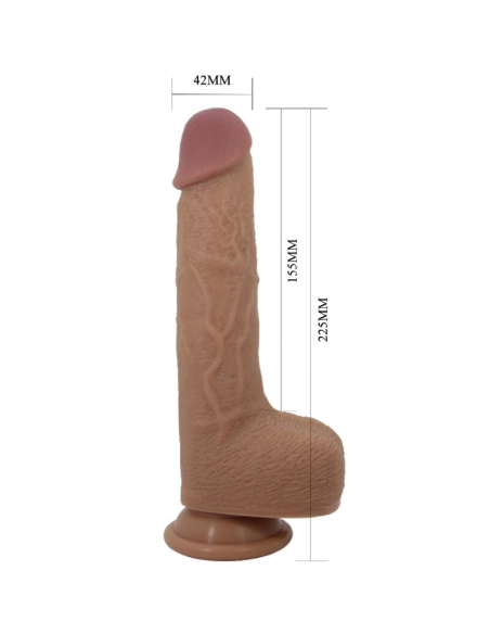 PRETTY LOVE - TOMMY Dildo Realista Vibrador 22.5 Cm | SexPlace.MX