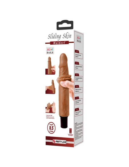 PRETTY LOVE - WALDORF Vibrador Realístico 18 Cm -o- 4 Cm | SexPlace.MX