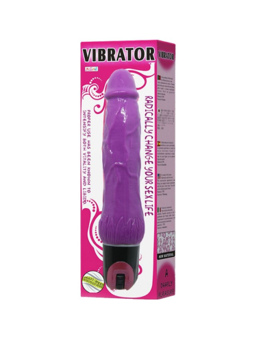 Baile Vibrator Daaply - Dildo Multivelocidad Morado