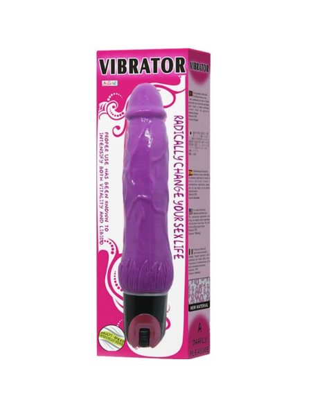 Baile Vibrator Daaply - Dildo Multivelocidad Morado