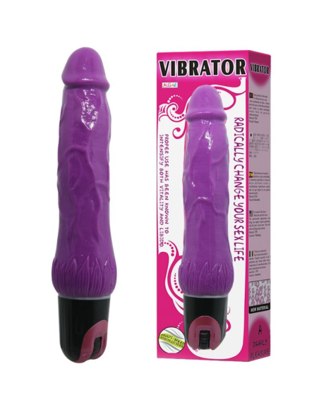 Baile Vibrator Daaply - Dildo Multivelocidad Morado