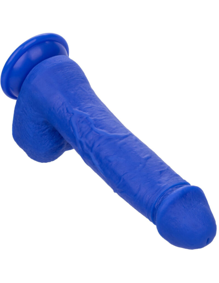 CALEXOTICS Admiral Captain Dildo Vibrador Realista Azul - 10 Funciones y Silicona Impermeable