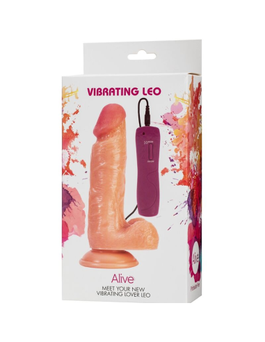 ALIVE - LEO Pene Realístico Vibrador 17 CM | SexPlace.MX