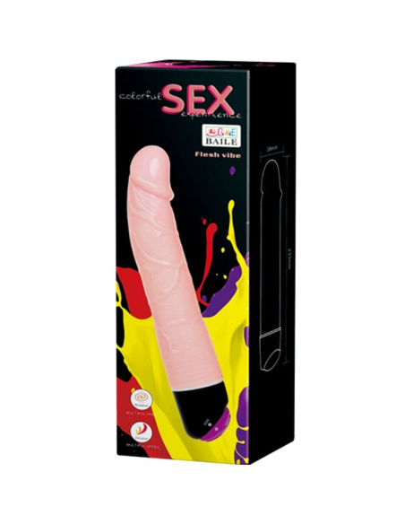 BAILE - Dildo Vibrador Realista 24 cm con Vibración y Rotación