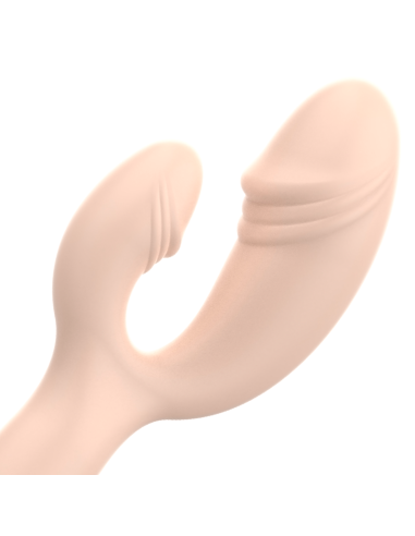 Classic Rabbit Vibrador Flesh - Estimulador punto G y clítoris