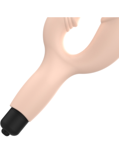 Classic Rabbit Vibrador Flesh - Estimulador punto G y clítoris