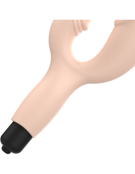 Classic Rabbit Vibrador Flesh - Estimulador punto G y clítoris