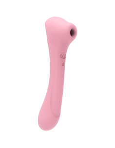 FEMINTIMATE - DAISY MASSAGER Succionador Y Vibrador Rosa | SexPlace.MX