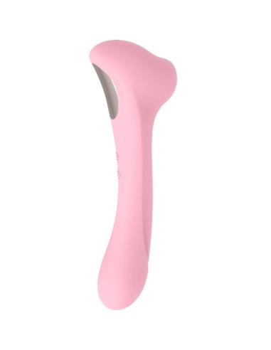 FEMINTIMATE - DAISY MASSAGER Succionador Y Vibrador Rosa | SexPlace.MX