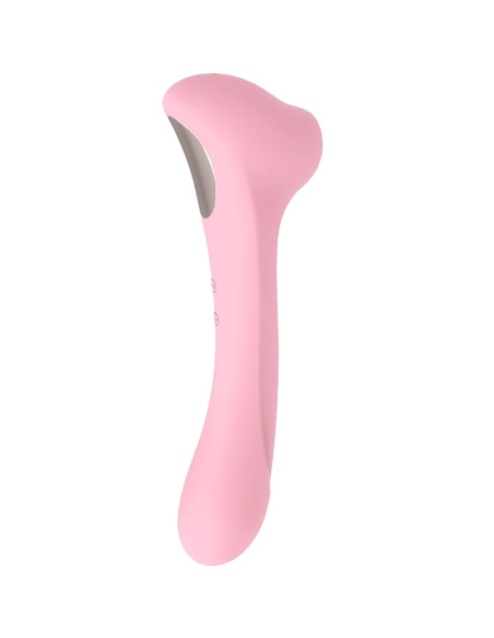 FEMINTIMATE - DAISY MASSAGER Succionador Y Vibrador Rosa | SexPlace.MX