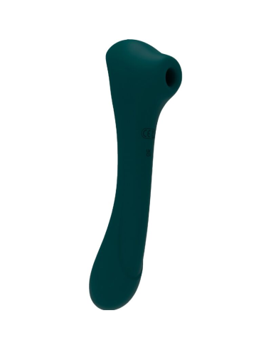 ALIVE - QUIVER Succionador y Vibrador Verde | SexPlace.MX