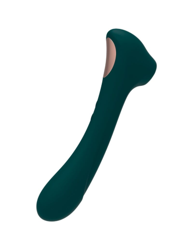 ALIVE - QUIVER Succionador y Vibrador Verde | SexPlace.MX